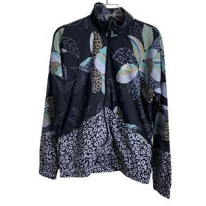 Adidas x Farm Rio Womens Windbreaker S Relaxed Blokette Gorpcore Streetwear